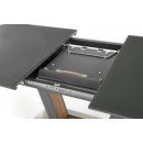 Стол обеденный HALMAR BILOTTI темно-серый/орех 160-200/90